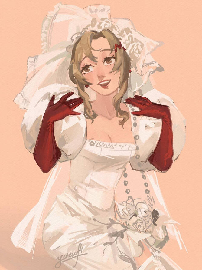 Half-body illustration